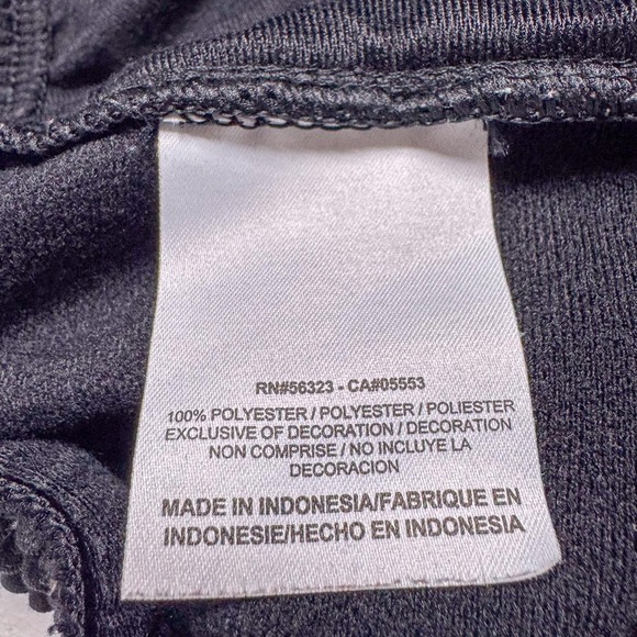 Nike Track Pants Mens 2XL Black Athletic Warm Up Elastic Waist Gyn Run 518040 - Picture 11 of 16